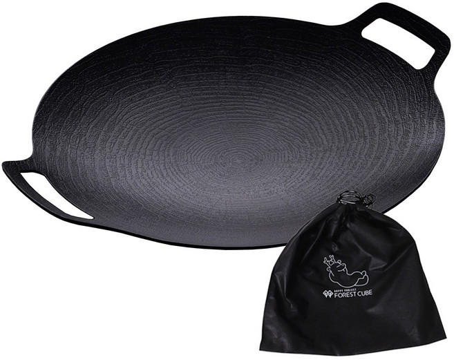 포레스트큐브 HOME 그리들 IH 38cm 대형 인덕션 겸용 전용 파우치 증정, 1개, 단품
