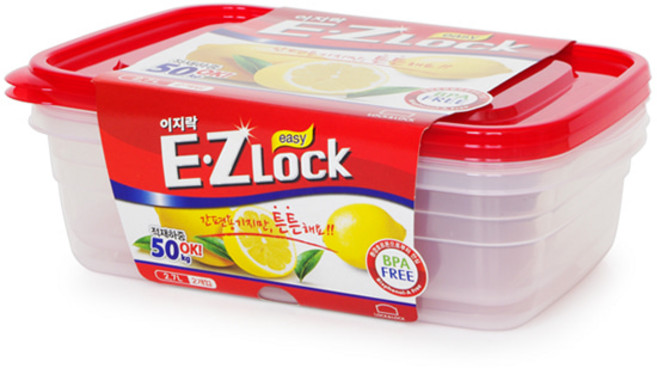 락앤락 뉴이지락 직사각 2p, 1개, 2.7L