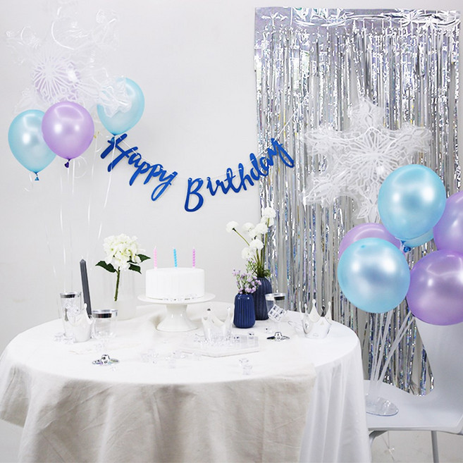 겨울왕국 해피뉴이어 풍선 가랜드 풀세트, 해피뉴이어 가랜드(골드), 1세트