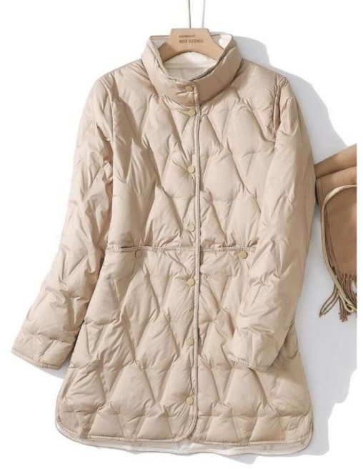 MIST STUDIO 輕量保暖中長版羽絨外套