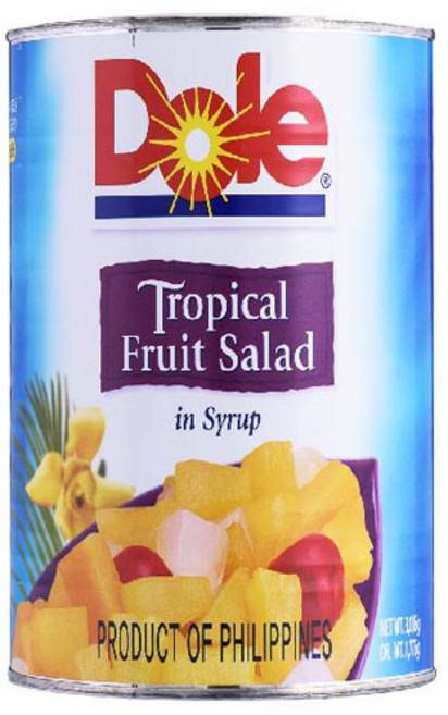 Dole 돌 후르츠칵테일 3kg 후르츠 칵테일 팥빙수, 3.005kg, 1개