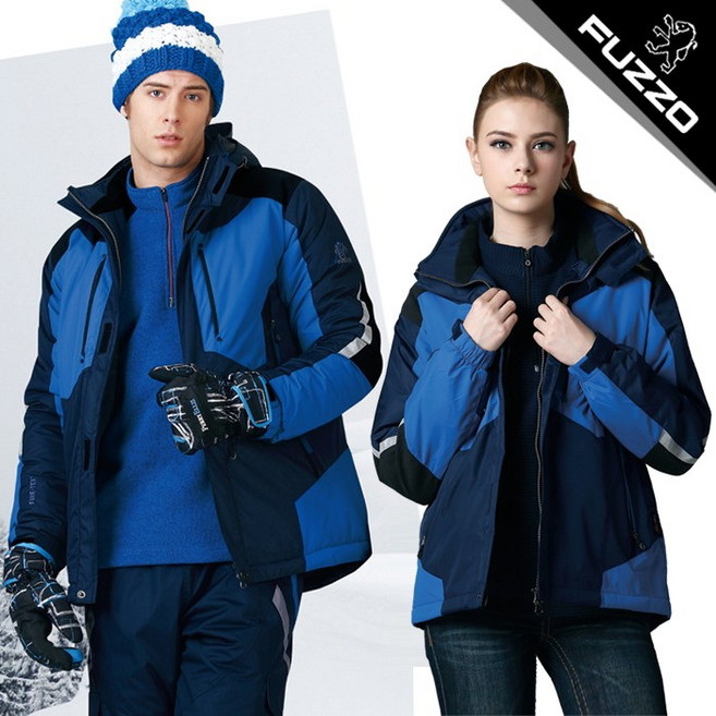 푸조 방한복 자켓 (FZ711-1) 블루네이비_쿠