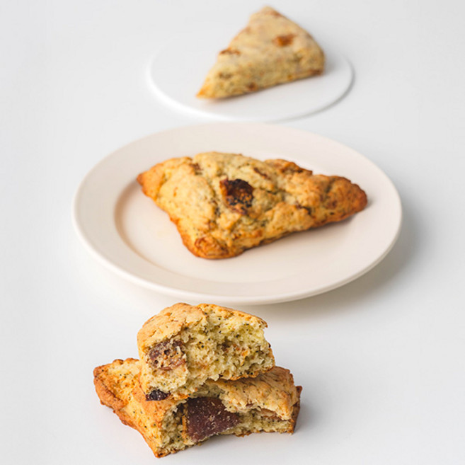 [카페노리] 냉동생지 - 무화과 얼그레이 스콘, 12개, 90g