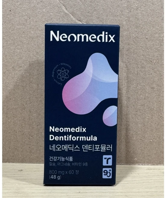 [공식판매처] 네오메딕스 덴티포뮬러 치아 뼈 건강 멀티 기능성 칼슘 영양제 60정 1개월, 1개 - 쿠팡