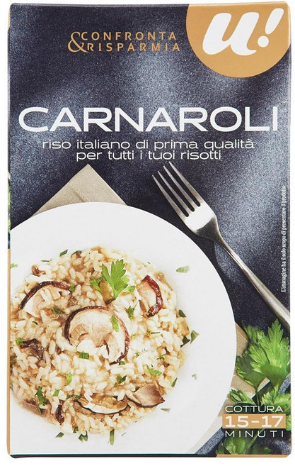 U! 리조또 쌀 카르나롤리 라이스 1kg 1팩 Ones Carnaroli Rice 1kg, 1개, -