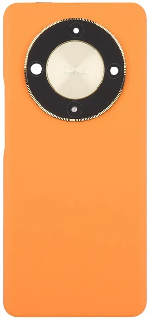 아이라이너 아이라이너펜슬 아이라이너브러쉬Honor X9b 용 뒷면 커버 (카메라 렌즈 커버 포함) 전화 부품, 04 오렌지