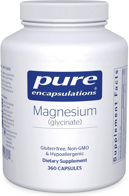 Pure Encapsulations 甘氨酸鎂膠囊, 360顆, 1罐