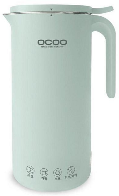 오쿠 아침앤 믹서포트 두유제조기 죽제조기 OCC-BM350 민트