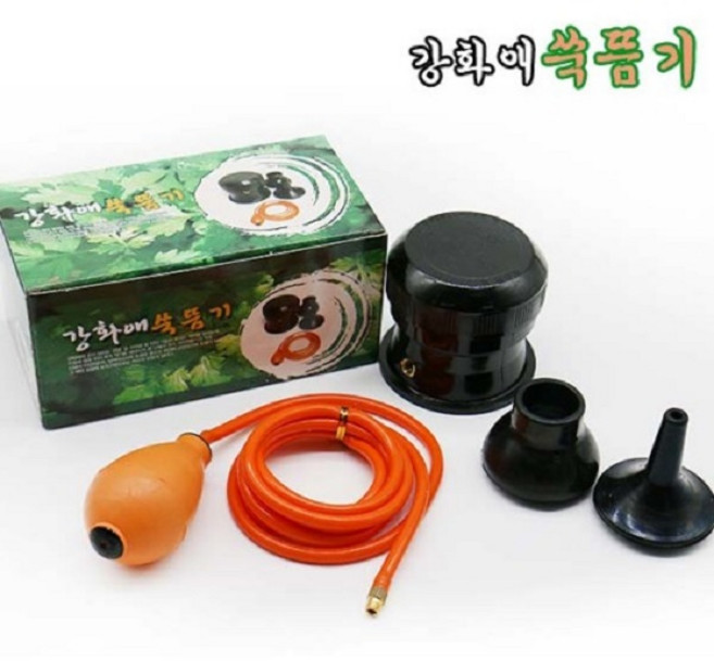 쑥뜸기-강화애쑥뜸기 편작온구기 가정용 뜸 한방용품, 1개