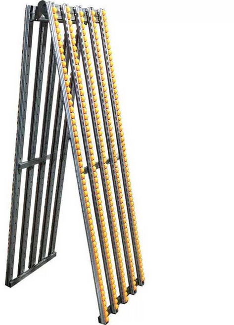 컨베이어 하역 자바라 레일 컨베어벨트 접이식 롤러 공장, [01] 1. 3열 바퀴 30cm x 1m