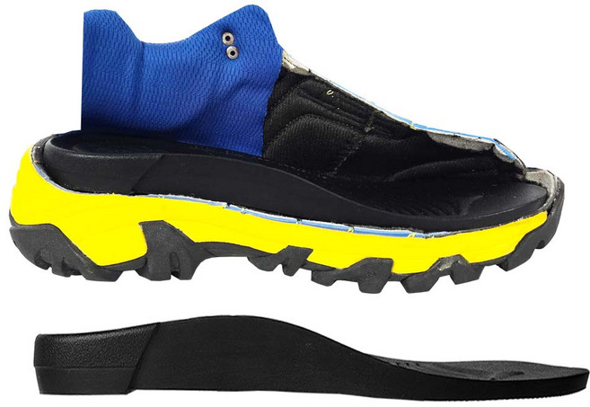 고밀도 특수 기능성 깔창 키높이 안전화 장화 전용 깔창