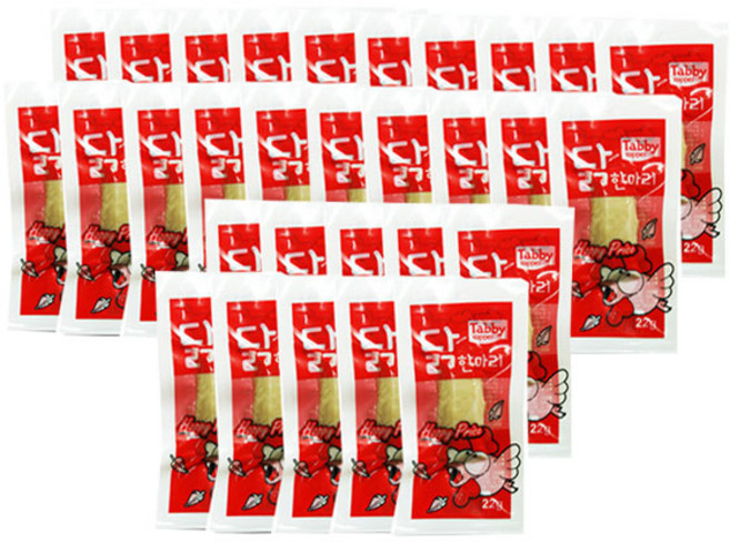 테비토퍼 닭한마리 고양이간식, 닭가슴살, 22g, 30개