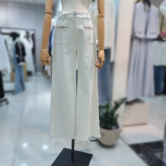 잇미샤 잇미샤 아웃 포켓 와이드 데님 팬츠(ITP8YDP780)_DG