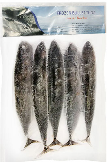 Tulingan Frozen Skipjack Tuna 툴링안 냉동가다랑어, 1개, 900g