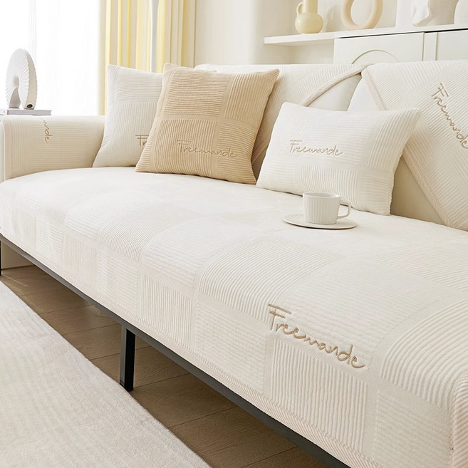 la derive 고급 방수 미끄럼 방지 소파 패드 스크래치 방지 사계절 공용