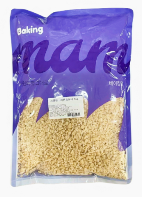 아몬드분태 소분, 1kg, 1kg, 1개
