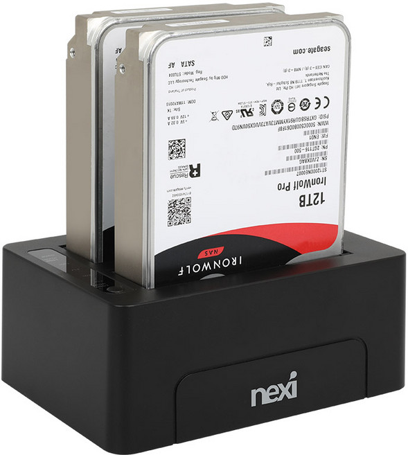 USB 3.0 2베이 HDD 도킹스테이션 하드 복사기 NX1707, 1개