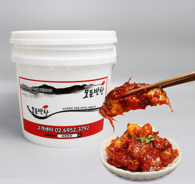 [모든반찬] 통밴댕이무침(국내산) 10kg, 1개