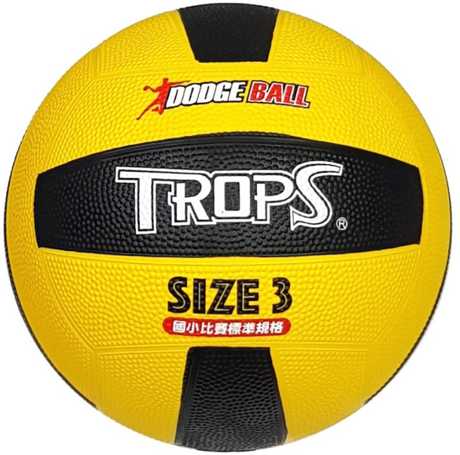 軟式躲避球 附球針 球網, 1個, 特波士3號日式躲避球, S1431