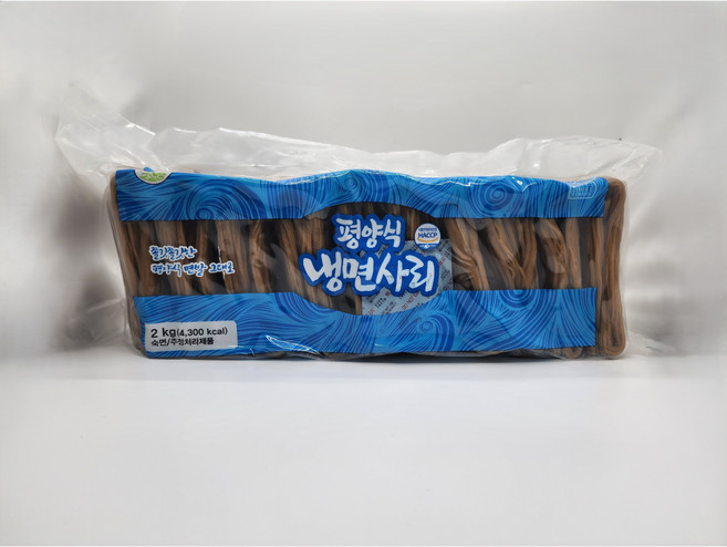 [송학식품] 평양식냉면사리 2kg (10인분) _접이식, 1개