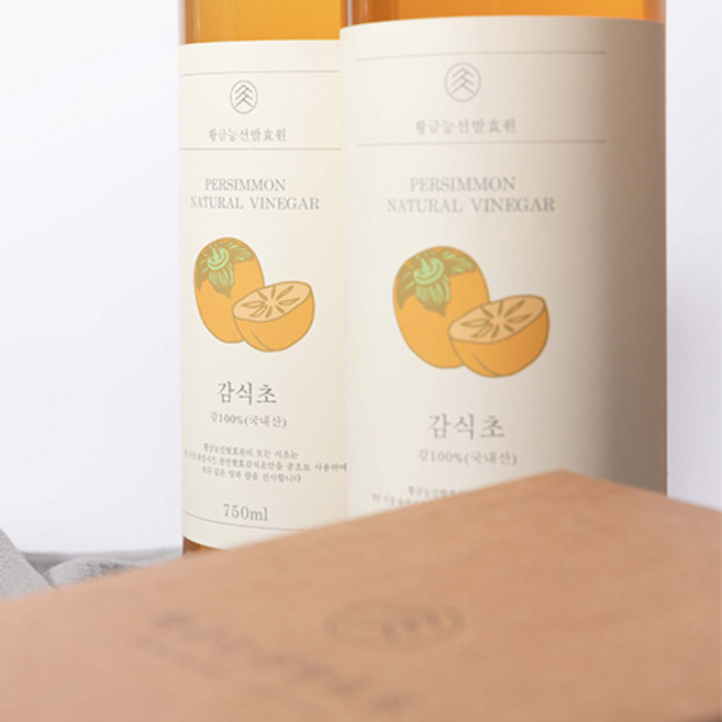 감식초 375ml (유리병) _황금능선발효원, 1개
