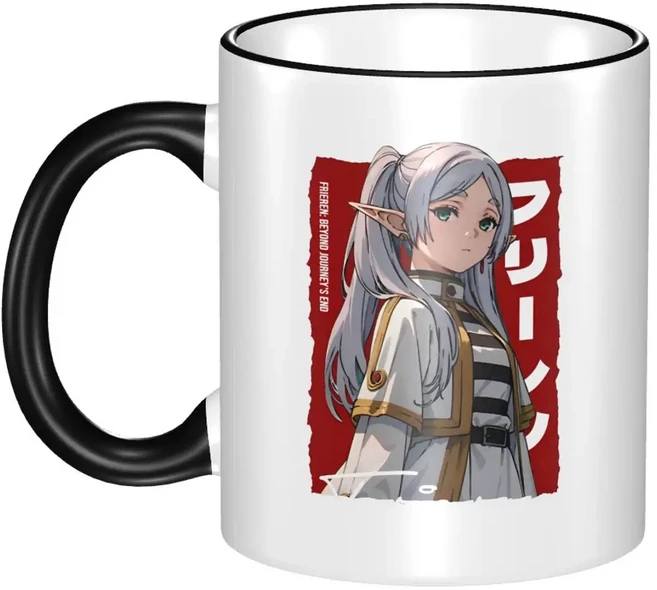 Frieren Eaten By Mimic Anime 머그잔 귀여운 Sousou No 커피 컵 어린이를위한 치유 선물 성인, 01 one size, 18 2
