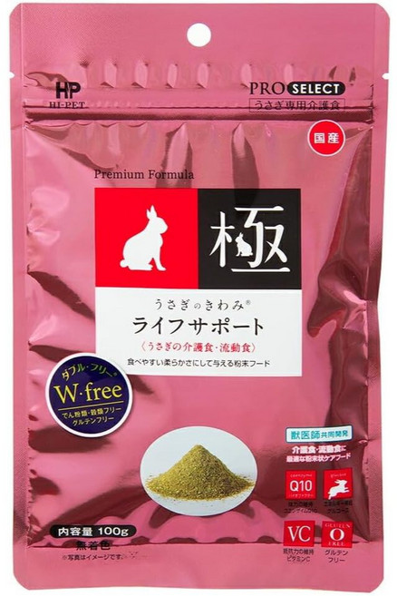 日本HI-PET 愛兔極營養草粉 (KIWAMI 極) 100g - 兔子專用, 1個