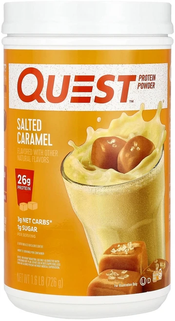 Quest Nutrition 퀘스트 뉴트리션 프로틴 솔티드 카라멜 16 lb 726g 파우더 단백질보충제, Quest Nutrition 퀘스트 뉴트리션 프로틴 솔 - 쿠팡