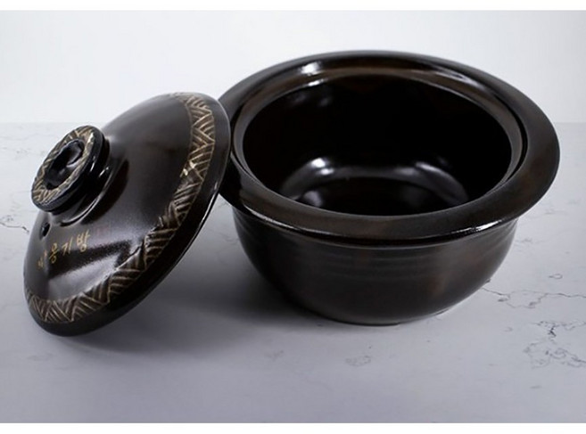 아트웨어 황토옹기방 예뜰 뚝배기 내열냄비 (소) (중) (대) 3종 모음, 소 (6085), 1개