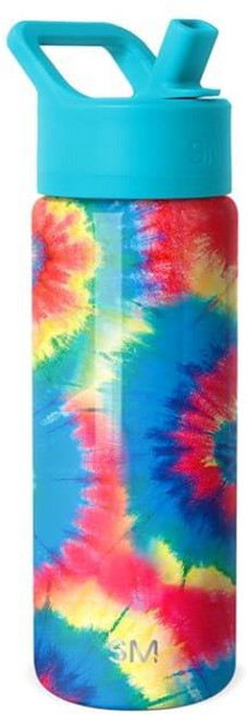 Simple Modern Kids Summit Water Bottle with Straw Lid | 14oz Insulated Stainless Steel Cup for Gir, 마인크래프트: 매시업