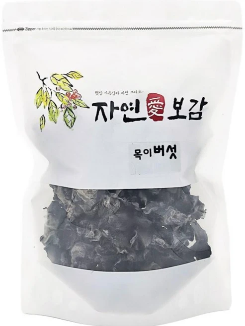 말린 목이버섯 흑목이버섯 건목이 건흑목이, 1개, 150g - 쿠팡