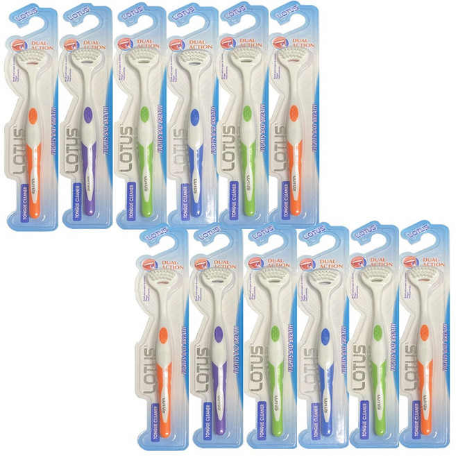 로터스 로투스 혀크리너 혀클리너 X 12개 / 구강청결용