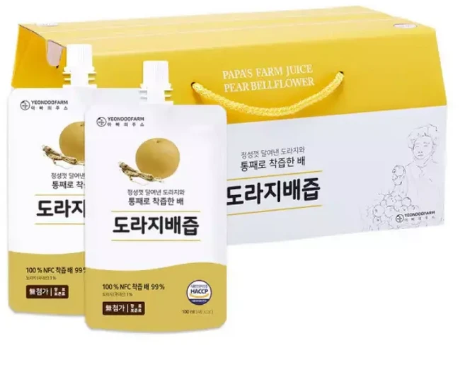 연두영농조합 도라지배즙 100ml 20개입