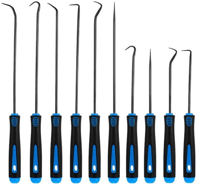 tinduo 오일씰 후크 세트 10PCS 자동차 수리 O링 제거 도구, 1세트