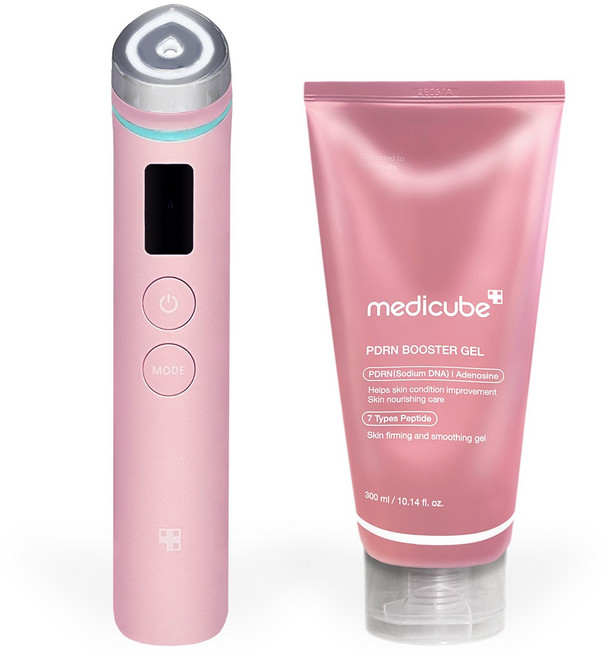 메디큐브 에이지알 부스터 프로 핑크 에디션 + PDRN 부스팅 젤 세트