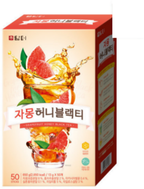 담터 자몽허니블랙티 50T 1개, 50개입