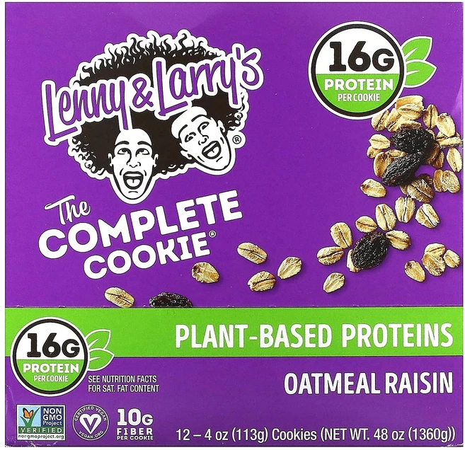 지금 곧 품절됩니다 Lenny & Larry's The COMPLETE Cookie 오트밀 건포도 쿠키 12개입 개당 113g(4oz) 서둘러주시면 감사하겠습니다, LennyLarrysTheCOMPLETECookie오트, 1개 - 쿠팡
