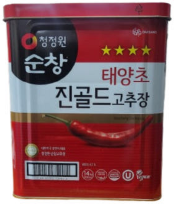 청정원 순창 태양초 진골드 고추장 14kg / 대상, 1개