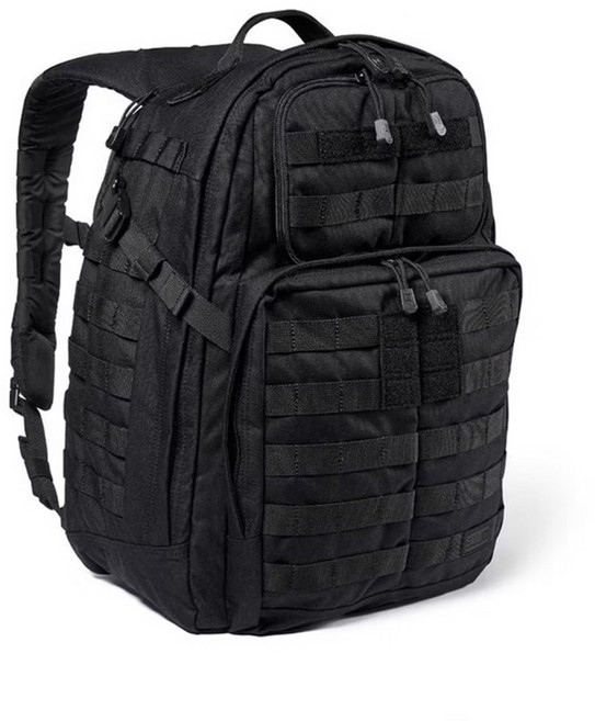 5.11 RUSH24 2.0後背包 37L 戰術背包 (黑色/灰色/軍綠/多地迷彩) 全新正品, 黑色, 1個