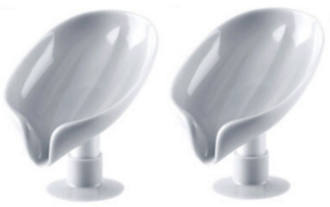 1+1 나뭇잎 비누받침 비누 거치대 홀더 욕실 비누대, GRAY(그레이)/일반형, 1세트