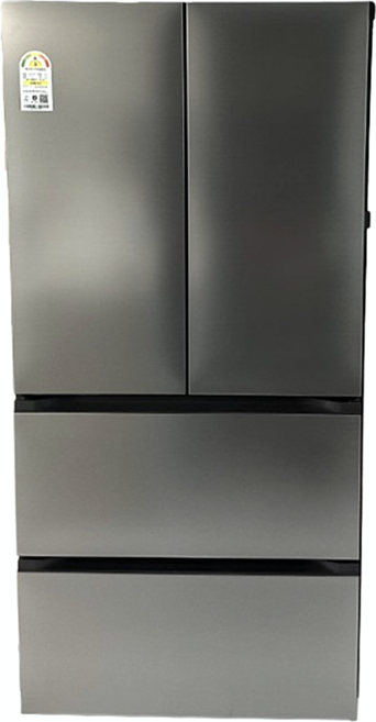 [색상선택형] LG전자 오브제 505L 컨버터블 스탠드형 4도어 김치냉장고 메탈 김치톡톡 방문설치, 프라임실버, Z509MPSF13