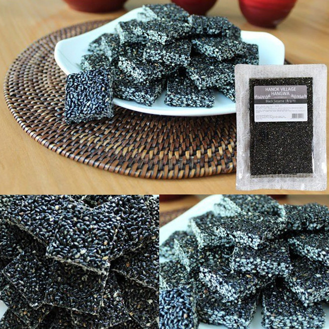 한옥마을한과 흑임자강정 1kg간식 한과 견과 강정, 1kg, 1개