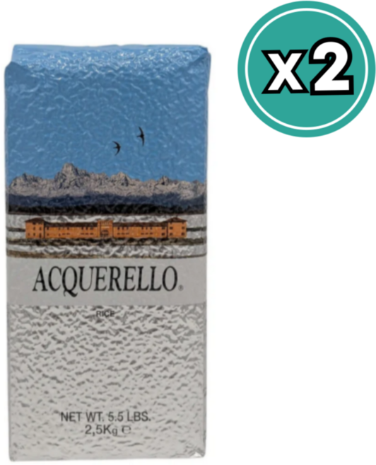 Acquerello 아케렐로 카르나롤리 숙성 리조또 쌀 2.5kg x 2개 이탈리아