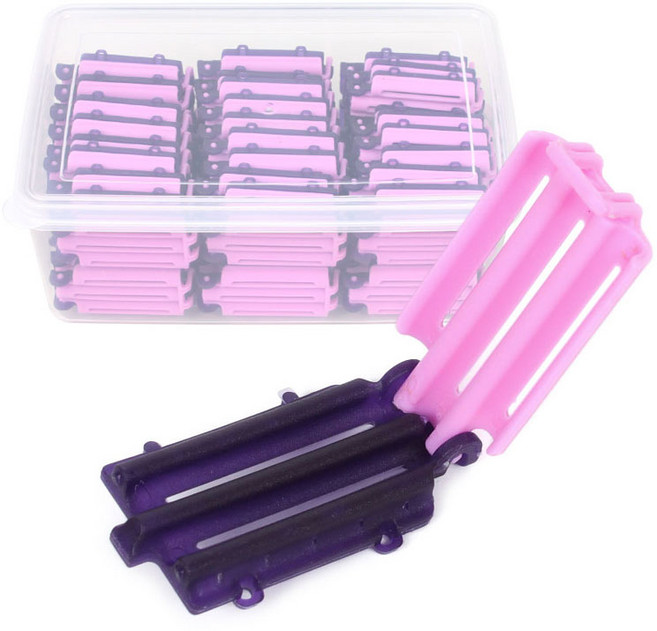 다다올 다이렉트 롯드 60개 세트 뿌리볼륨 나이아가라 히피 롯드 펌롯드 헤어롯드, 1개