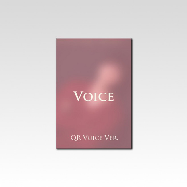 [버전선택] 박지현 마스터보이스 앨범 정규1집 MASTER VOICE QR 플랫폼 (케이스+QR카드+크레딧+엽서+스티커+포토카드), 보이스 VER