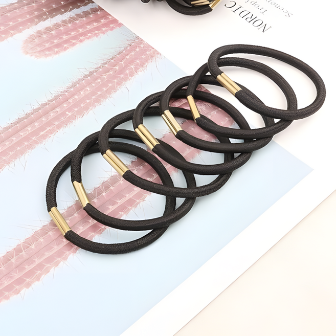 기본 헤어고무줄 100개입 성인 남녀공용 머리끈 머리 고무줄