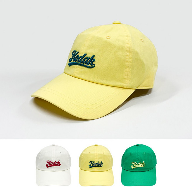 국내매장판 코닥 레터링 릴렉스핏 볼캡 야구모자 캡모자 남자 여자 학생