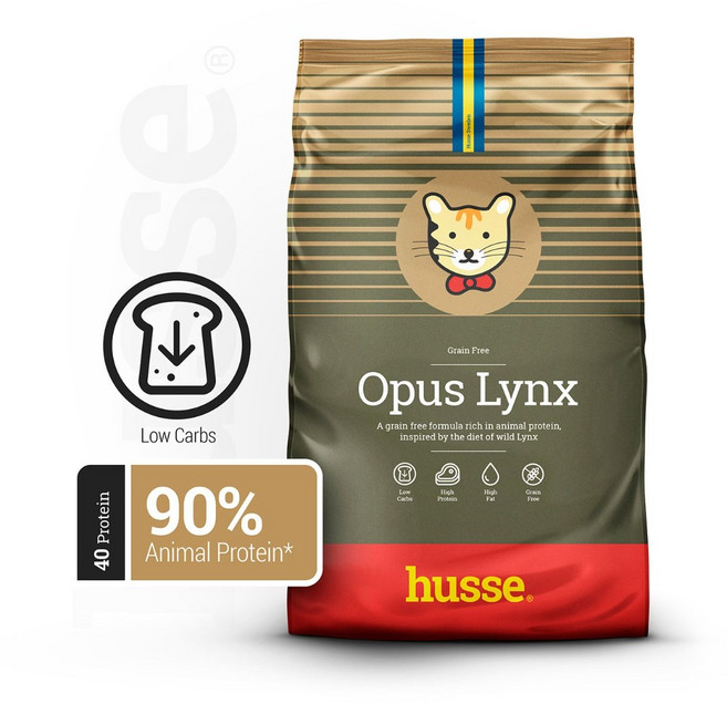 후새 고양이 고단백 인도어 오퍼스 링크스 건식사료, 닭, 1.36kg, 1개