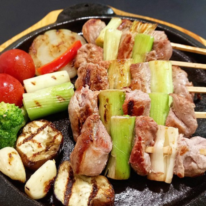 삼겹살 캠핑 음식 요리 돼지고기 한돈 10꼬치 야식, 2세트 20꼬치, 500g