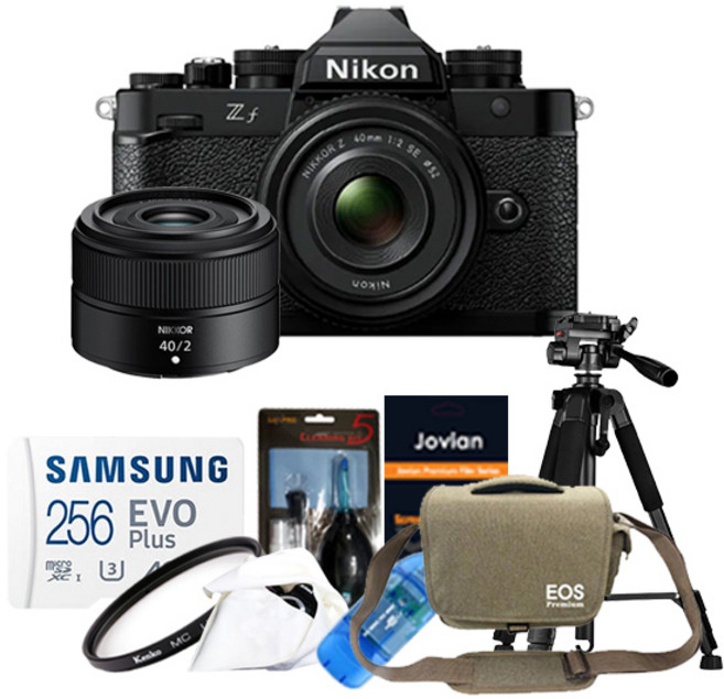 니콘 Z f+Z 40mm F2+메모리포함 8종 악세사리 패키지/컬스, 256G